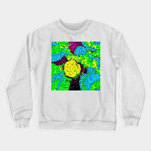 Pixelated Glitch (Yellow) Crewneck Sweatshirt